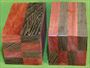 Blank #747 - Bloodwood & Wenge - 2 Blanks ~ 2 x 2 x 3 1/2 ~ $15.99